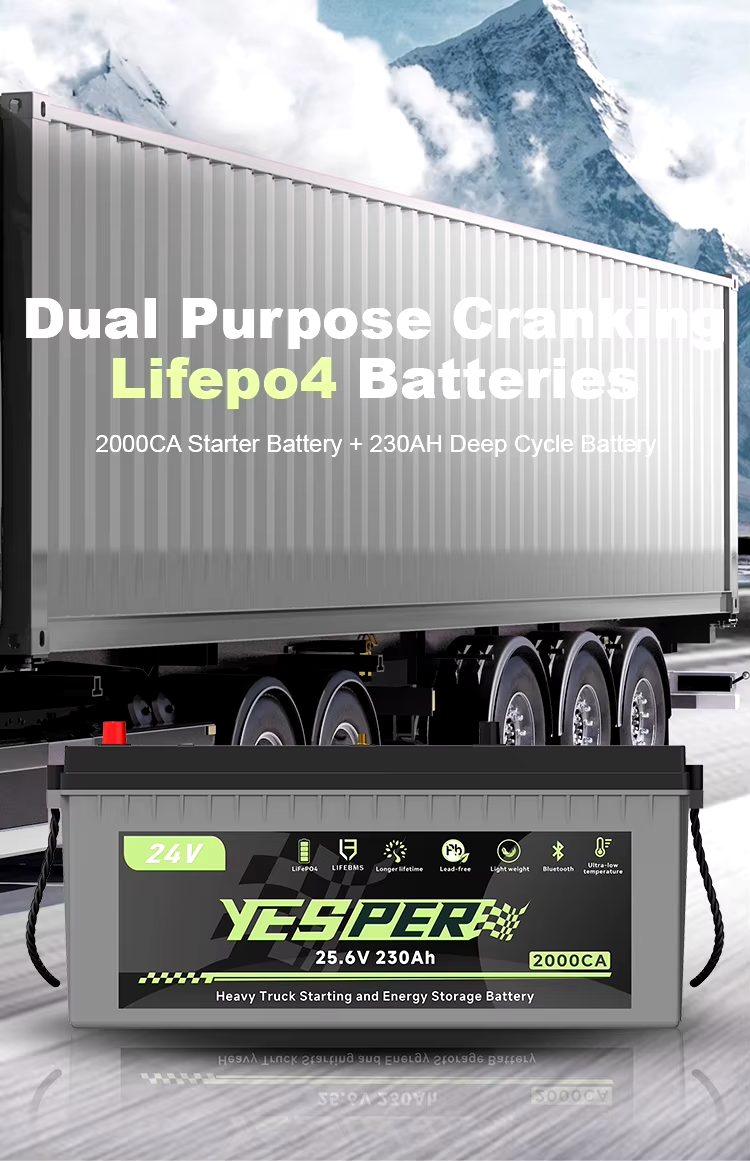 YESPER LS230 Heavy Truck Lithium Battery US.YESPER